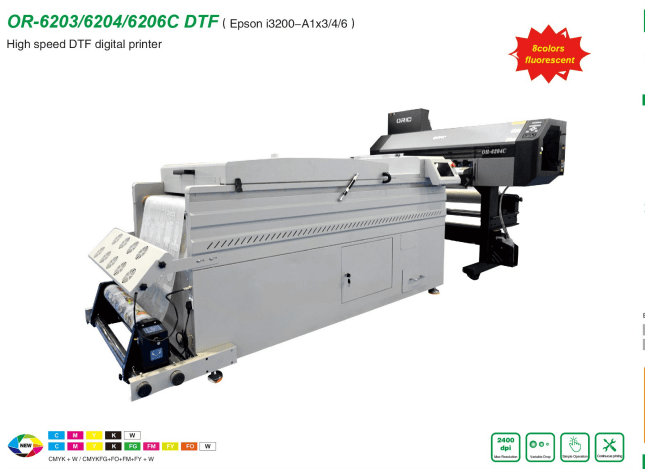 OR-6206C High-Speed DTF Printer