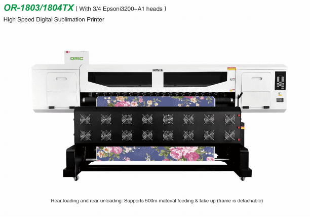 OR-1804TX Medium & Small High-Speed Digital Sublimation Printer